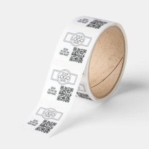 Pop Up Vendor - Booth Event Payment with QR Code Square Sticker