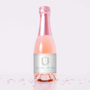 Pop When She Pops Magnolia Crest Favor Tag Sparkling Wine Label