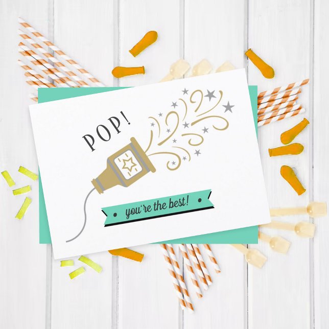 Pop, You're The Best! Whimsy Popper Father's Day (Creator Uploaded)