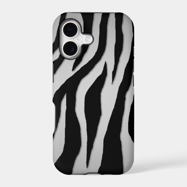 Pop Zebra Case-Mate iPhone Case (Back)