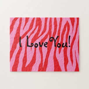 Pop Zebra Jigsaw Puzzle