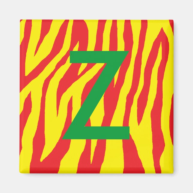 Pop Zebra Magnet (Front)