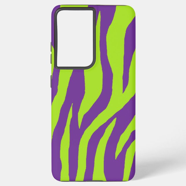 Pop Zebra Samsung Galaxy Case (Back)