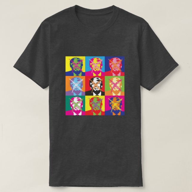 Popart Trump Impeachment Party T-Shirt (Design Front)