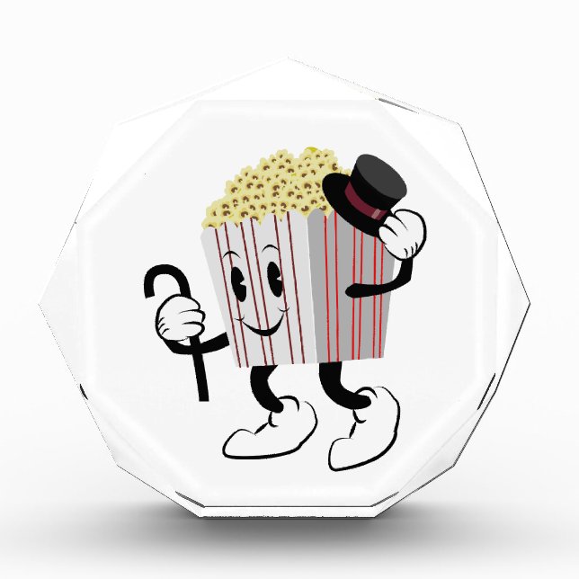 Popcorn Acrylic Award (Front)
