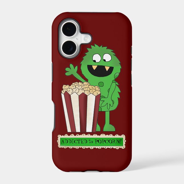 Popcorn Addict iPhone5 case mate barely there (Back)