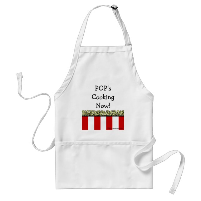 Popcorn Adult Apron (Front)