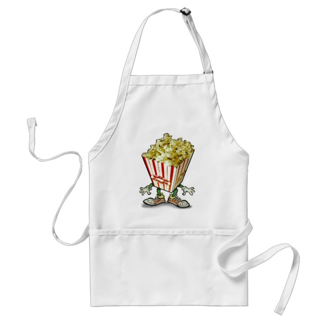 Popcorn Adult Apron (Front)