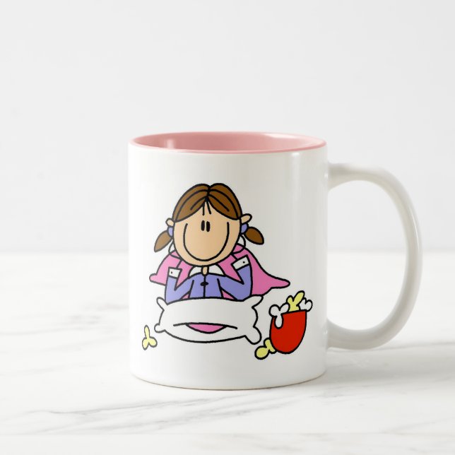 Popcorn And Pajamas Mug (Right)