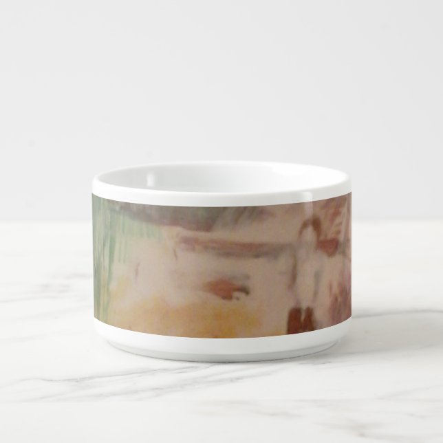 Popcorn Anime Abstract Bowl (Center)