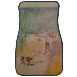 Popcorn Anime Abstract Car Floor Mat