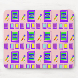 Popcorn Anime Castle in Space Designer Mousepad