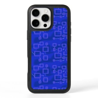 Popcorn Anime Cool Blue Cell Phone Case