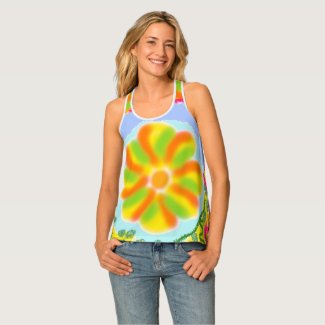 Popcorn Anime Festive Festival Tank Top