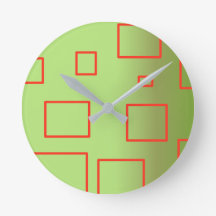 Popcorn Anime Green Red Rectangles