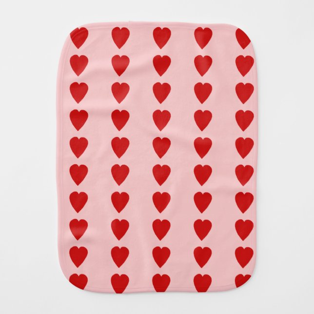 Popcorn Anime Hearty Burp Cloth (Front)