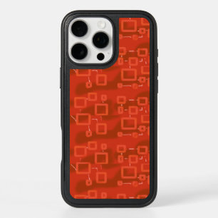 Popcorn Anime Hot Red Circuit iPhone 16 Pro Max Case