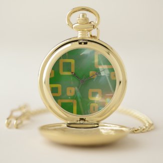Popcorn Anime I'm Up After Midnight Pocket Watch