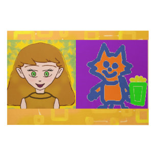 Popcorn Anime My Very Own Art Gallery WoodWall Art