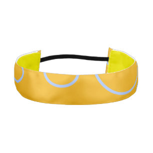 Popcorn Anime Orange Loops Athletic Headband