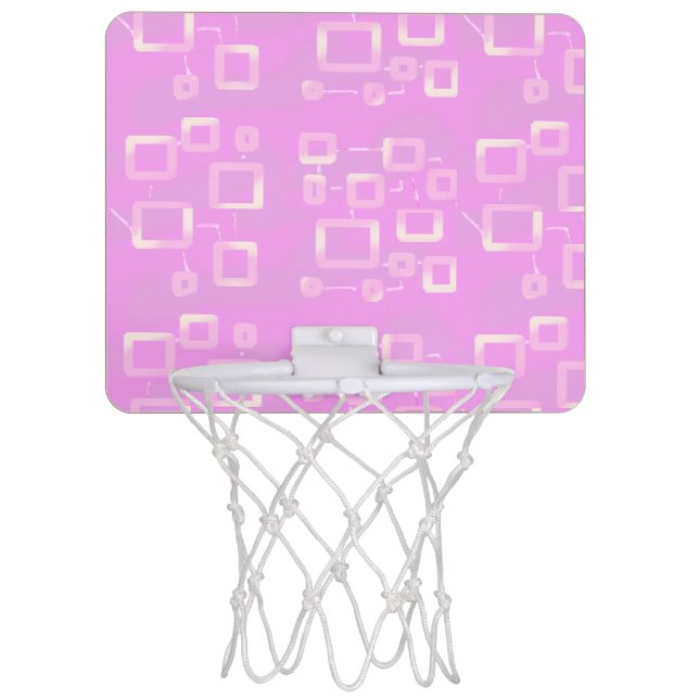 Popcorn Anime TechnoPink Mini Hoop (Front)