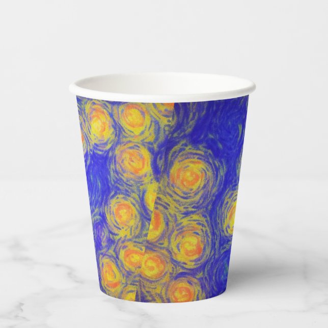 Popcorn Art Paper Cups (Front)