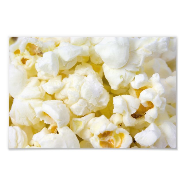 Popcorn Background Photo Print (Front)