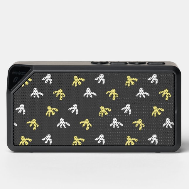 Popcorn Bluetooth Speaker (Dark Gray & Yellow) (Front)