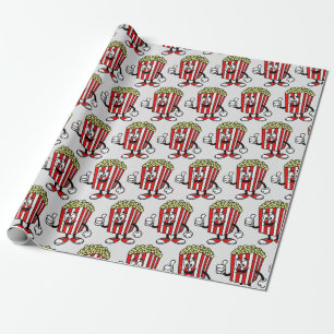 "Popcorn Buddy" Wrapping Paper