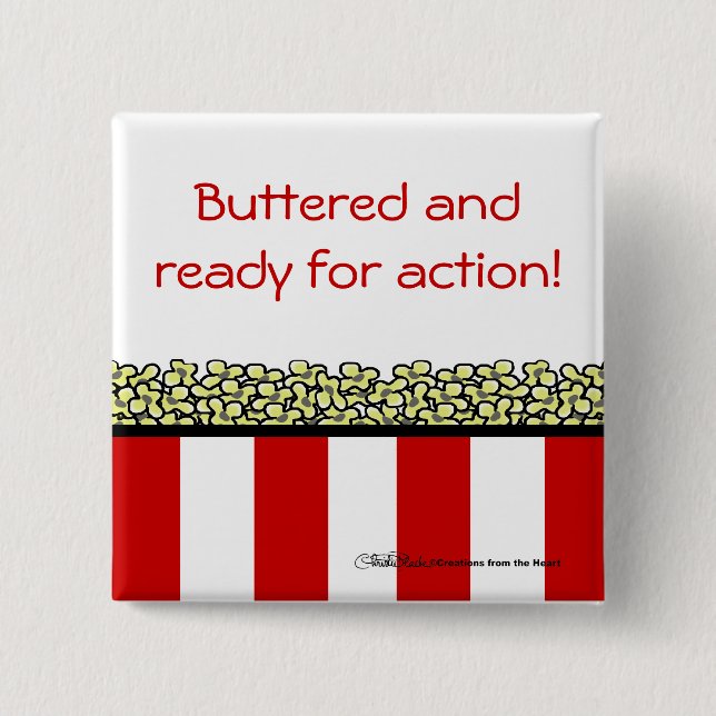 Popcorn Button (Front)