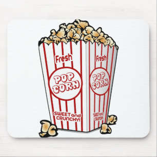 popcorn cinema mouse pad