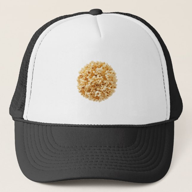 Popcorn Circle Trucker Hat (Front)