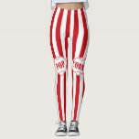Popcorn Costume  Leggings<br><div class="desc">Popcorn Box costume leggings!</div>