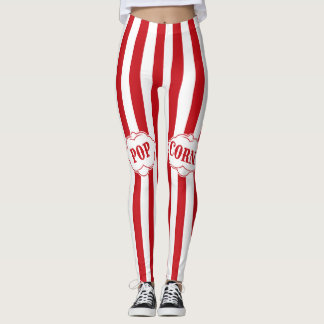 Popcorn Costume Leggings