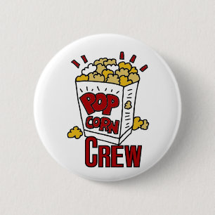 Popcorn Crew Button