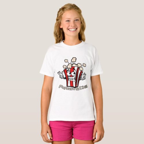 Popcorn Cup T_Shirt