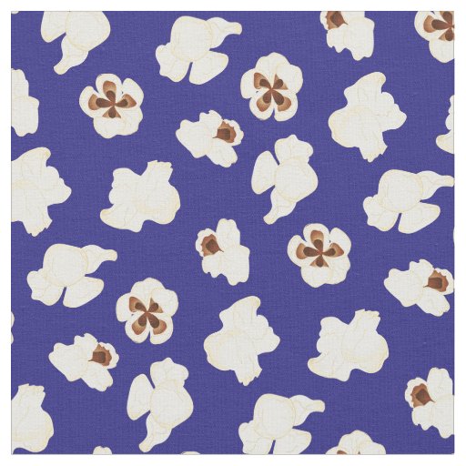 Popcorn Cute Movie Theater Fabric