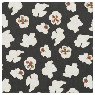 Popcorn Cute Movie Theater Fabric
