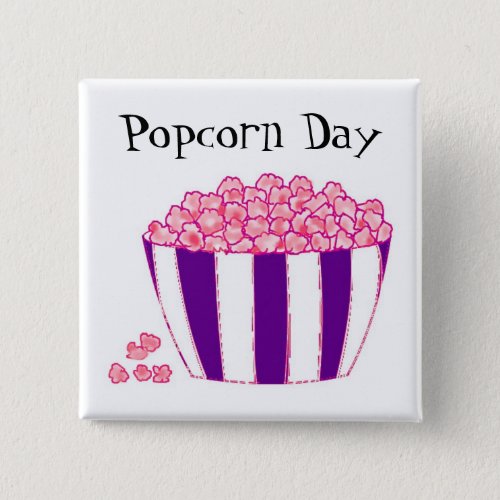 Popcorn Day Button