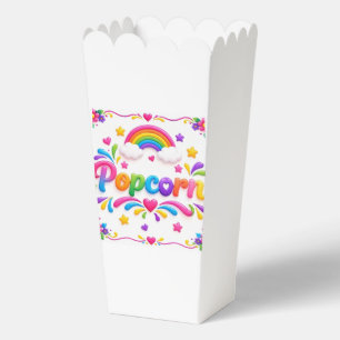 Popcorn favor boxes