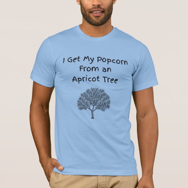 Popcorn From Apricot Tree™ LDS Men’s T-shirt (Front)