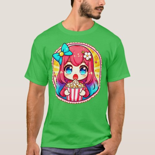 Popcorn  girl T_Shirt