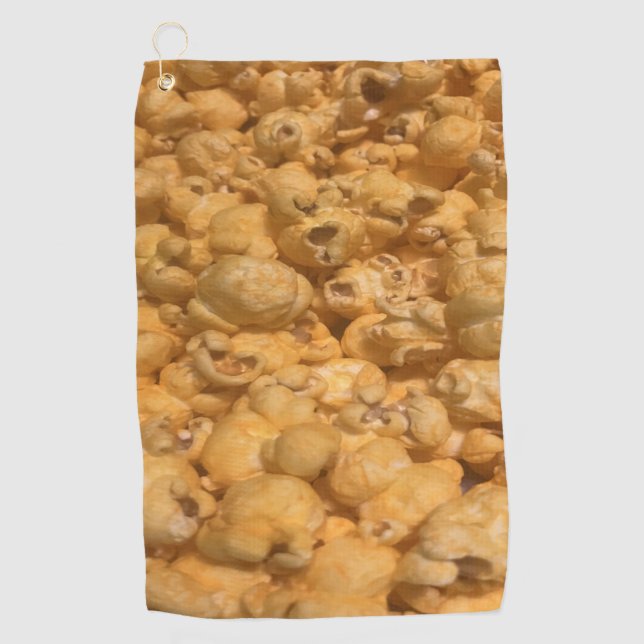 Popcorn Golf Towel (Front)