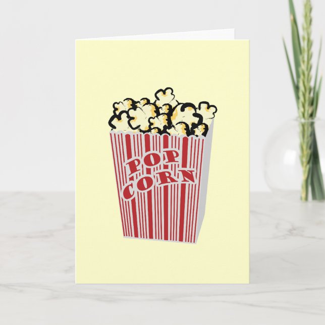 Popcorn greeting card that you create! (Front)