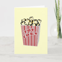 Popcorn greeting card that you create!
