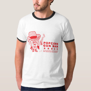 popcorn gun man T-Shirt