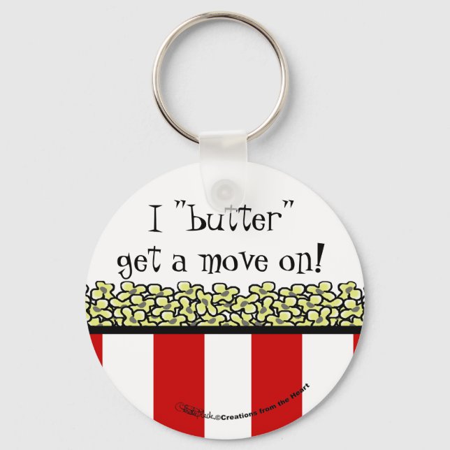 Popcorn Keychain (Front)