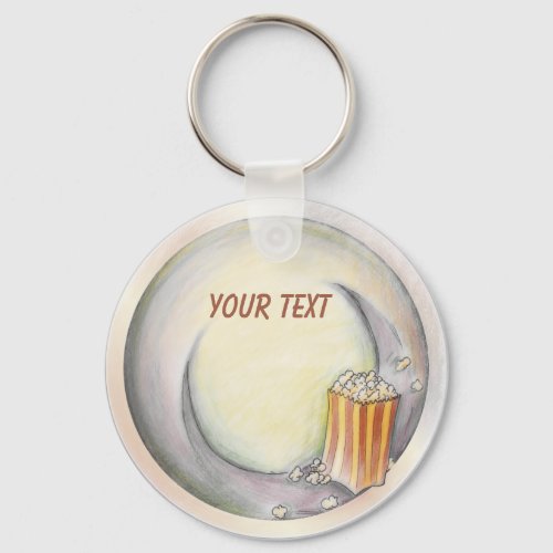 Popcorn Keychain