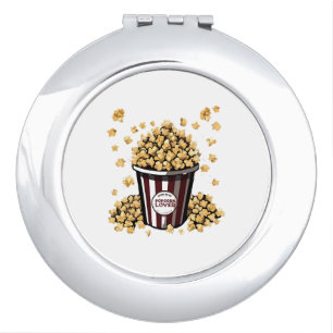 Popcorn Lover Compact Mirror