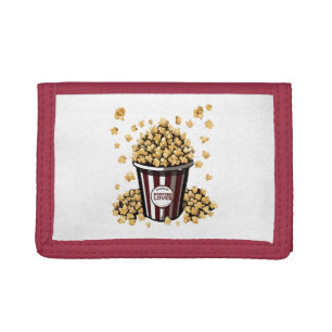 Popcorn Lover Tri-fold Wallet